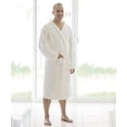 thumbnail image 2 of Bata de baño CH Blanca caballero TESSO HOME Blanca; extrasuave; bata de microfibra, 2 of 2