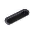 thumbnail image 1 of Manijas de muebles empotradas para tirador de dedo de 120x40x21mm en negro de Unique Bargains, 1 of 5