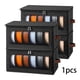 thumbnail image 3 of Caja de almacenamiento para filamentos de impresión 3D, a prueba de polvo, organizador doméstico con capacidad para 6 rollos, portátil, con asa y, 3 of 8