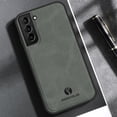 thumbnail image 6 of Feishell Support Wireless Charging Case for Samsung S21 Plus,Vintage Classic PU Leather Luxury Business Cover,Soft Non-Slip Grip Anti-Scratch Shockproof Case for Samsung Galaxy S21 Plus, Gray, 6 of 8