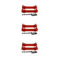 thumbnail image 2 of maskred ECX 1/12 RC RGT 136100 With Aluminium Alloy Rear Bumper Rear Bumper For ECX 1/12 Rc RGT 136100 Made Of Aluminium Alloy red 3Set, 2 of 6
