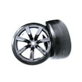 thumbnail image 5 of Walson 4 Pcs Pneus en Caoutchouc Drift avec Moyeux de Roue pour Camions RC WPL D12 Style 2, 5 of 5