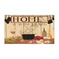 thumbnail image 2 of Coffee Black Text Pattern Style Kitchen Mats for Floor Washable Non-Slip, Absorbent Mats Set Of 2 for Sink Waterproof Runner Rug for Laundry Room,kitchen Rugs and Mats 17.7x24+17.7x48inch, 2 of 7