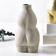 thumbnail image 3 of Shenmeida Human Body Flowerpot Succulent Planter, Ceramic Flower Pot Tabletop Plant Container Decorative Flower Vase for Home Office Decor, Flower Shop Wedding Housewarming Party Decoration, 3 of 4