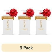 (3 pack) Native Limited Edition Sugar Cookie Hand & Body Lotion, 16.5 oz