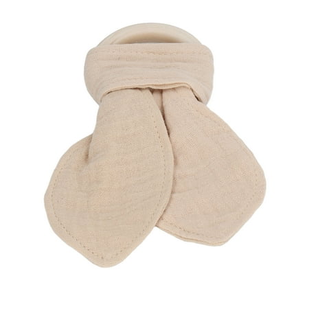 

Baby Wood Baby Teething Wooden Baby Wood Ears Cotton Gauze Hand Grip Training Soothing Baby Wooden Bite