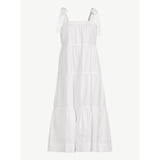 And The Why Full Size Printed Tie Shoulder Tiered Maxi Dress main image 0