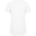 thumbnail image 3 of Build Your Brand Mens Shaped Long Short Sleeve T-Shirt, 3 of 4