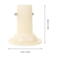 thumbnail image 5 of unbranded 2Ud Conector De Para Maniquí Beige Con Ajuste Y Montaje Estable Para Tienda De Ropa, 5 of 5
