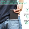 thumbnail image 4 of Foldable Bluetooth Keyboard with Touchpad - Portable Wireless Keyboard with Stand Holder  Rechargeable Full Size Ultra Slim Pocket Folding Keyboard for Android Windows IOS Tablet & Laptop, 4 of 7