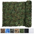 thumbnail image 1 of Bulk Roll Camo Netting - Camouflage Net, Blind for Hunting, Military, Decoration, Sunshade, Party, 1.5x6M, 1 of 6