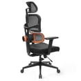 thumbnail image 6 of NEWTRAL High Back Ergonomic Office Mesh Desk Chair with Armrest & Tiltable Lumbar Support, 300lb Loading Capacity, Black, 6 of 9