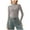 Gray-02, variant on STETMN Women's High Neck T-shirt Long Sleeve Slim Tee Casual Base Layer Tops Spring Basic Top