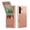 Rosegold, variant on Decase Wallet Case for Samsung Galaxy S25, PU Leather/Plastic Wallet Phone Case with Magnetic Button Closure Credit Card Holder Slots, Stand Function, Lightweight Solid Fold Cover,Rosegold