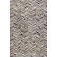 thumbnail image 2 of Addison Rugs Dream Shag Premium Machine Washable Transitional Herringbone Gray Rectangle Rug, 5' x 7'6", 2 of 8