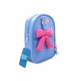 thumbnail image 2 of Wonder Nation Girls Mini Backpack with Keychain, Blue, 2 of 3
