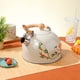 thumbnail image 1 of Tetera con silbido, tetera, hervidor de agua, tetera de cocina, tetera con patrón de flores, tetera para estufa, 1 of 8