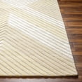 thumbnail image 4 of Hauteloom Juan Wool Living Room, Bedroom Area Rug - Contemporary - Bone, Driftwood, Nutmeg - 2' x 3', 4 of 6