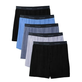 Mens 2 Pack Holiday Silky Microfiber Knit Boxers Santa Claus Boxer Shorts