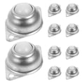thumbnail image 1 of Milisten 10Ud Rodamientos Para Muebles Con De Acero Galvanizado Antioxidante, 1 of 6