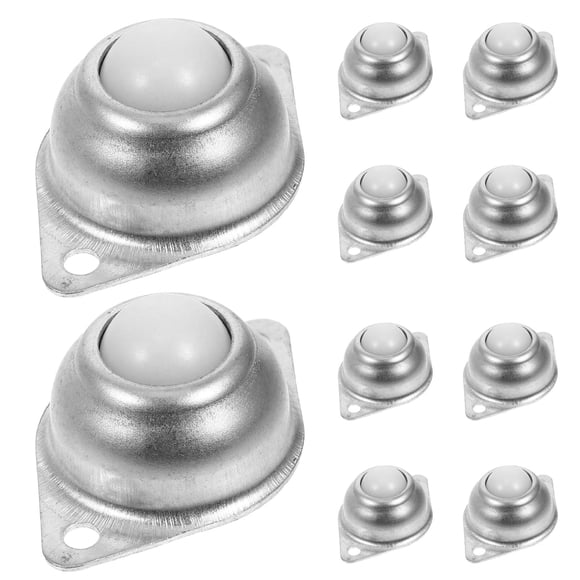 Milisten 10Ud Rodamientos Para Muebles Con De Acero Galvanizado Antioxidante