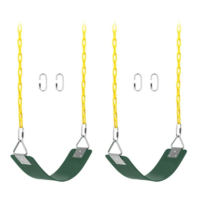 Juego de columpios AGPTEK con cadenas antioxidantes de 168 cm, 250 libras