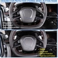 thumbnail image 2 of TINKI Steering Wheel Button Frame Cover Fit for Chevrolet Corvette C8 Stingray 2020-2023, ABS Car Steering Wheel Panel Protection Frame Molding Sticker Trim, 2 of 12