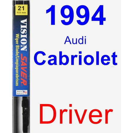 1994 Audi Cabriolet Brake - 1994 Audi Cabriolet Driver Wiper Blade - Vision Saver