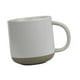 thumbnail image 2 of Taza de café de cerámica, taza de té para adultos y niños, taza de leche reutilizable de 350ml, taza de café para bebidas, café con leche, jugo, cocin Blanco, 2 of 9