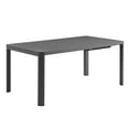 thumbnail image 5 of Tahoe Aluminum Extendable Dining Table in Gray, 5 of 10