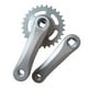 thumbnail image 1 of Juego de Bielas para Bicicleta para Niños Perfecl Aleación de Aluminio 28T Plata Brillante, 1 of 8
