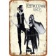 thumbnail image 1 of Pintura rectangular de la banda de Fleetwood Mac de la placa de metal del vintage del hierro los 20x30cm, 1 of 9