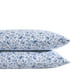 thumbnail image 3 of Set de fundas de almohada Laura Ashley Lorelei de satén de algodón azul oscuro, 3 of 3