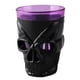 thumbnail image 1 of Lámpara de noche de calavera con forma de copa de terror gótica, velas sin llama, accesorios decorativos para el hogar de Halloween, negro (luz azul), 1 of 5