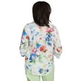 thumbnail image 2 of Alfred Dunner Womens Abstract Watercolor Button Down Top, 2 of 4