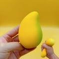 thumbnail image 4 of Deeceymbur Fruit Shaped Slow Rise Pinch Sensory Tool for Anxiety Relaxation Desktop Decoration Soft Squeeze Fidget Gadget Mindfulness Aid, 4 of 6