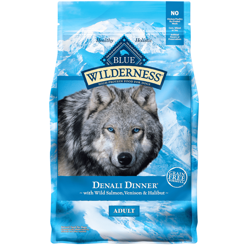 Blue Buffalo Wilderness Denali Dinner High Protein, Natural Dry Dog