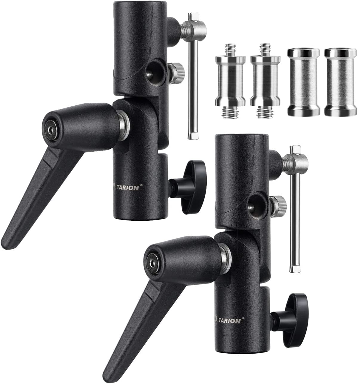 2PCS Flash Umbrella Adapter Bracket Mount HShape Softbox Holder