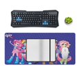 thumbnail image 3 of My Lit-tle Pony Desk Pad Mouse Pad, Large Gaming Mouse Mat with Stitched Edges, Non-Slip Rubber Base Mous Mat for Office Computer Keyboard Laptop, 3 of 7