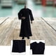 thumbnail image 5 of Figura de acción a escala 1:12, ropa, chaqueta, moda, disfraz, cosplay, niños negro, 5 of 8