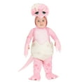 thumbnail image 2 of Infant Hatchling Pink Dinosaur Costume, 2 of 4