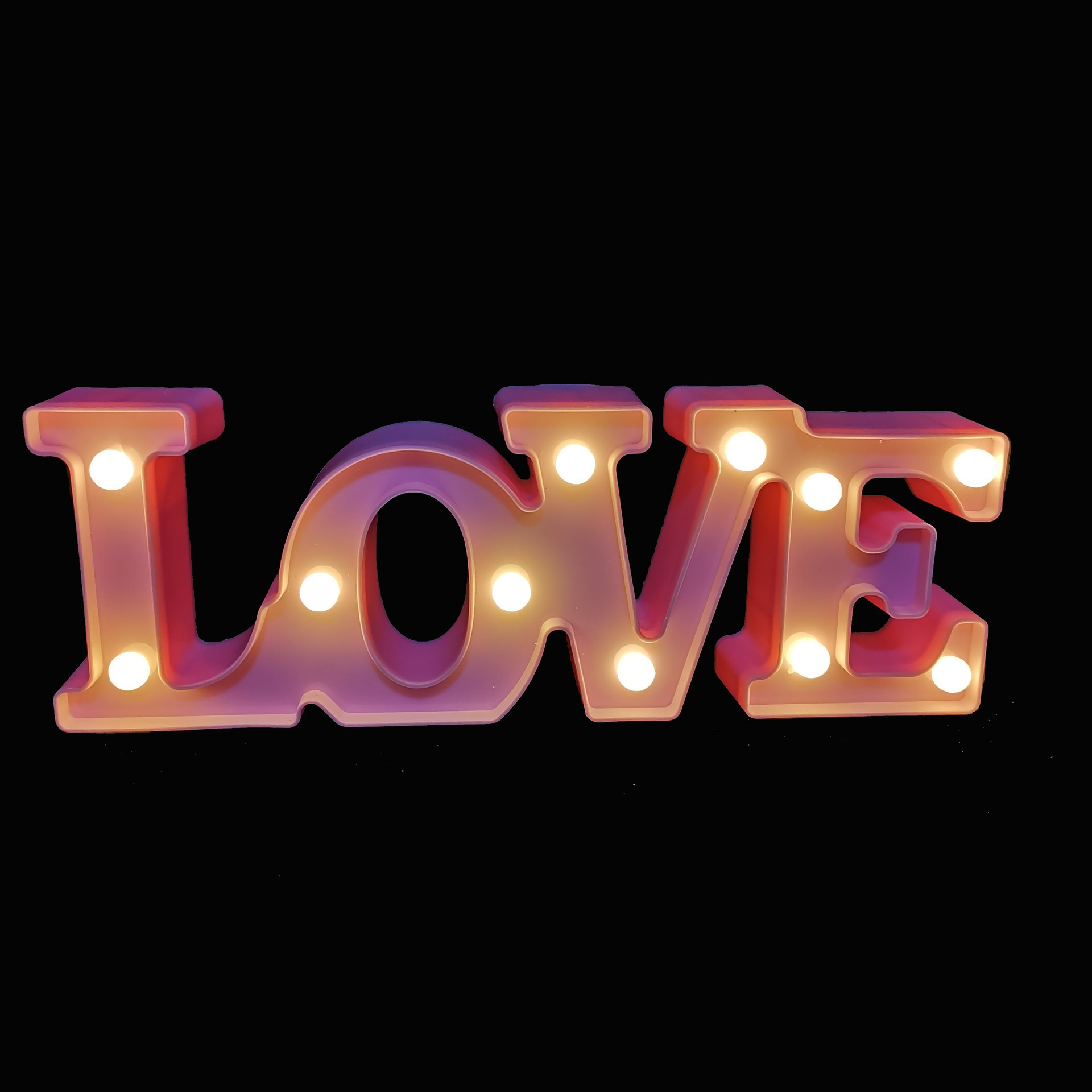 Love Sign for Wedding Decorations, LONGRV 12" x 4.2" LOVE Bedroom Decor