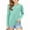 Mint Green, variant on Spazoro Kids Girls Sweatshirts Tee, Comfortable Long Sleeve Solid Color Crew Neck Warm Tops Sweater for Girls Brown Size 9 T