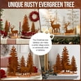 thumbnail image 7 of Ayieyill Christmas Tabletop Decorations Indoor, 5pcs Tree and Reindeer Rustic Christmas Decor, 7 of 7