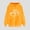 Yellow women's heart print hoodie a1, variant on Usloyux Women's Cute Heart Print Hoodies Pullover Long Sleeve Sweatshirts with Pockets Casual Loose Fit Fall Winter Tops, Gray 2XL