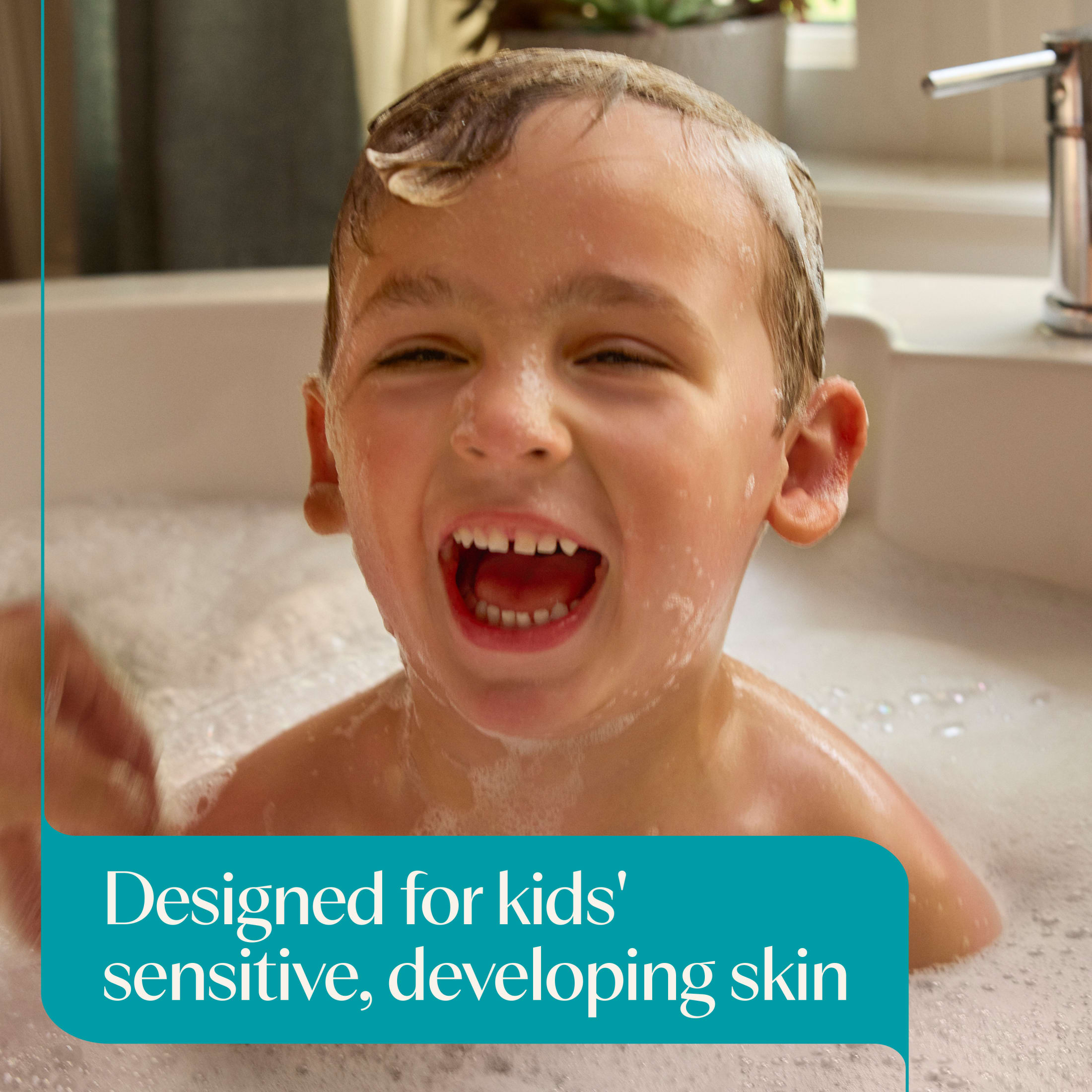 Aveeno Kids Face & Body Wash for Sensitive Skin, 18 oz photo 4