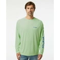 thumbnail image 4 of Columbia Mens PFG Terminal Tackle UPF 50 Long Sleeve Fishing Shirt Key West/Vivid Blue Logo XX-Large, 4 of 4