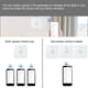 thumbnail image 4 of Billuyoard Tuya-interruptores de luz inteligentes compatibles con Bluetooth, Panel de dormitorio, Sensor táctil, módulo de sincronización de control para Accesorios para electrodomésticos Blanco Billuyoard HA064343-01B, 4 of 6