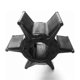 thumbnail image 3 of 6H4-44352-02-00 6H4-44352-02 Outboard Water Pump Impeller for Yamaha 25/30/40/50HP Sierra 18-3068 6H444350, 3 of 5