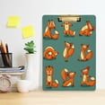 thumbnail image 4 of FMSHPON Cute Fox Yoga Clipboard Hardboard Wood Nursing Clip Board and Pull for Standard A4 Letter 13x9 inches, 4 of 7